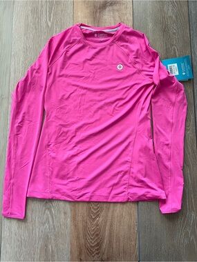 Coolibar Women's Long-Sleeve UPF Shirt in Bright Pink